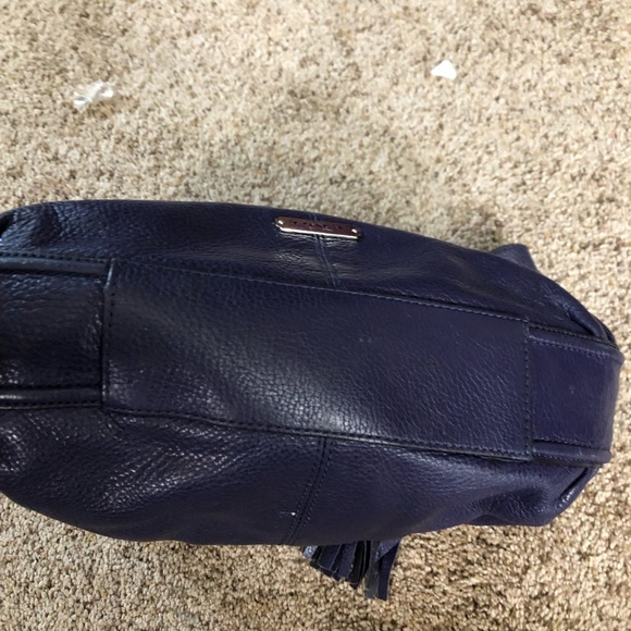 Purple- blue small coach hobo bag - Picture 3 of 8